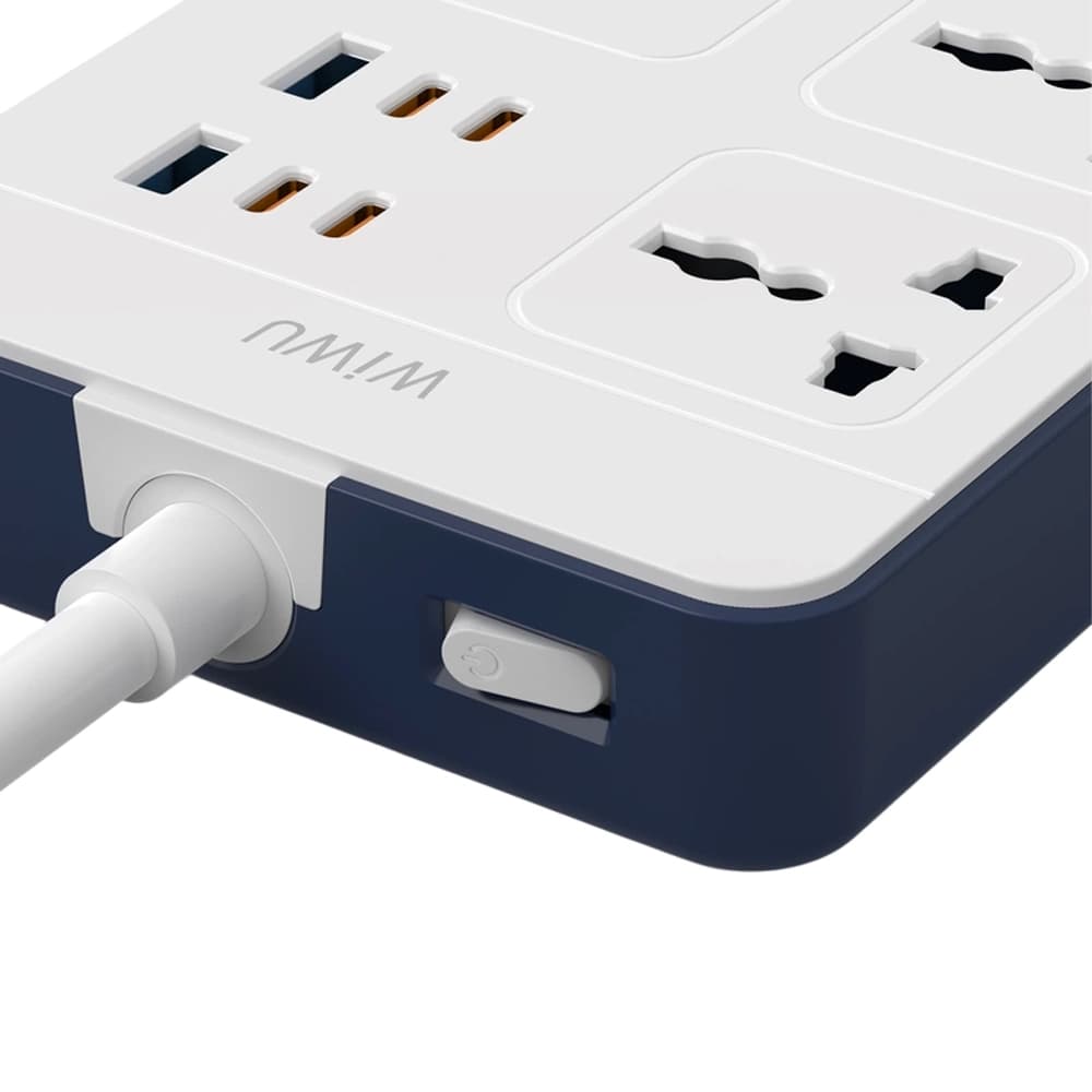 چندراهی برق شیائومی مدل WIWU Gan 11 in1 Power Strip Wi-S006 — تصویر ۲