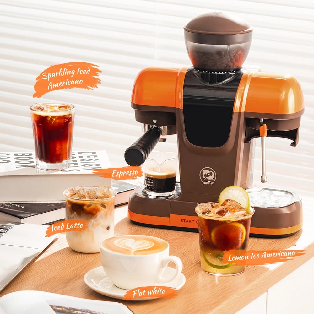 دستگاه اسپرسو ساز ایکافیلاس مدل Icafilas Semi-automatic Coffee Maker ME2603 — تصویر ۷