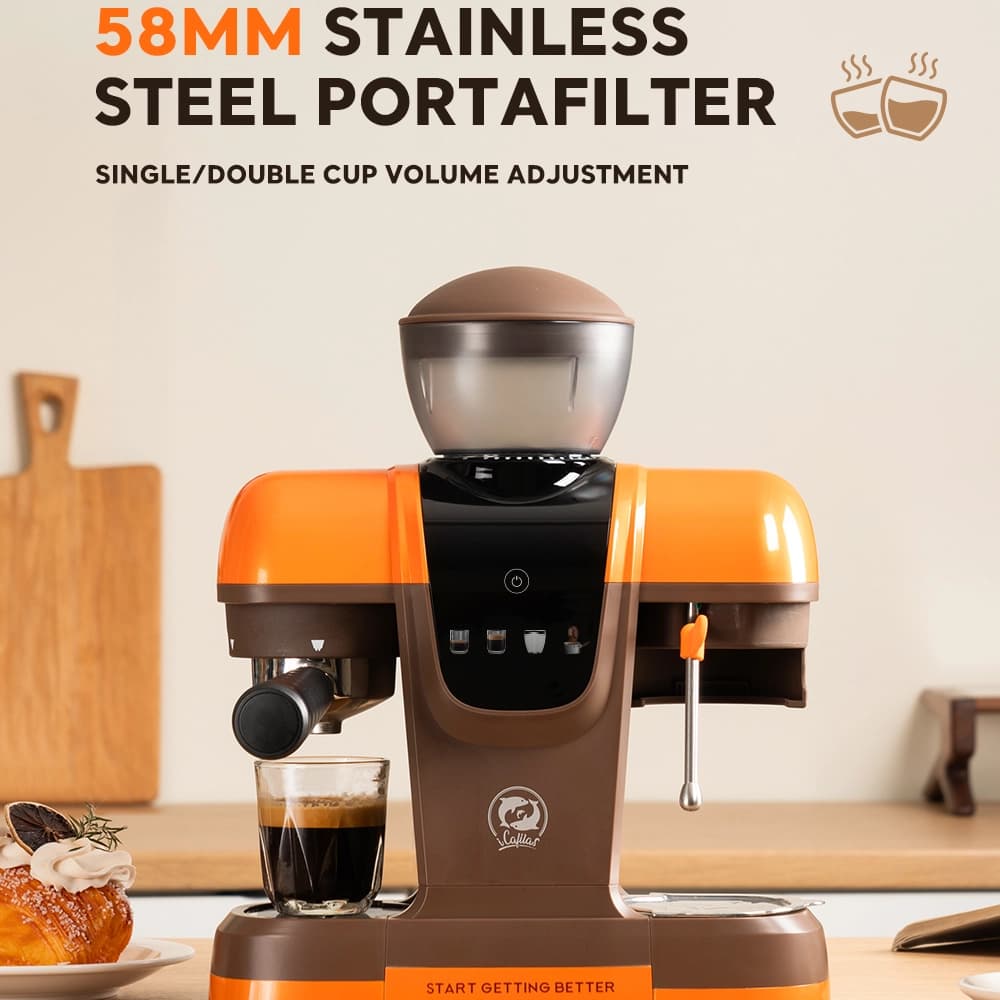 دستگاه اسپرسو ساز ایکافیلاس مدل Icafilas Semi-automatic Coffee Maker ME2603 — تصویر ۶