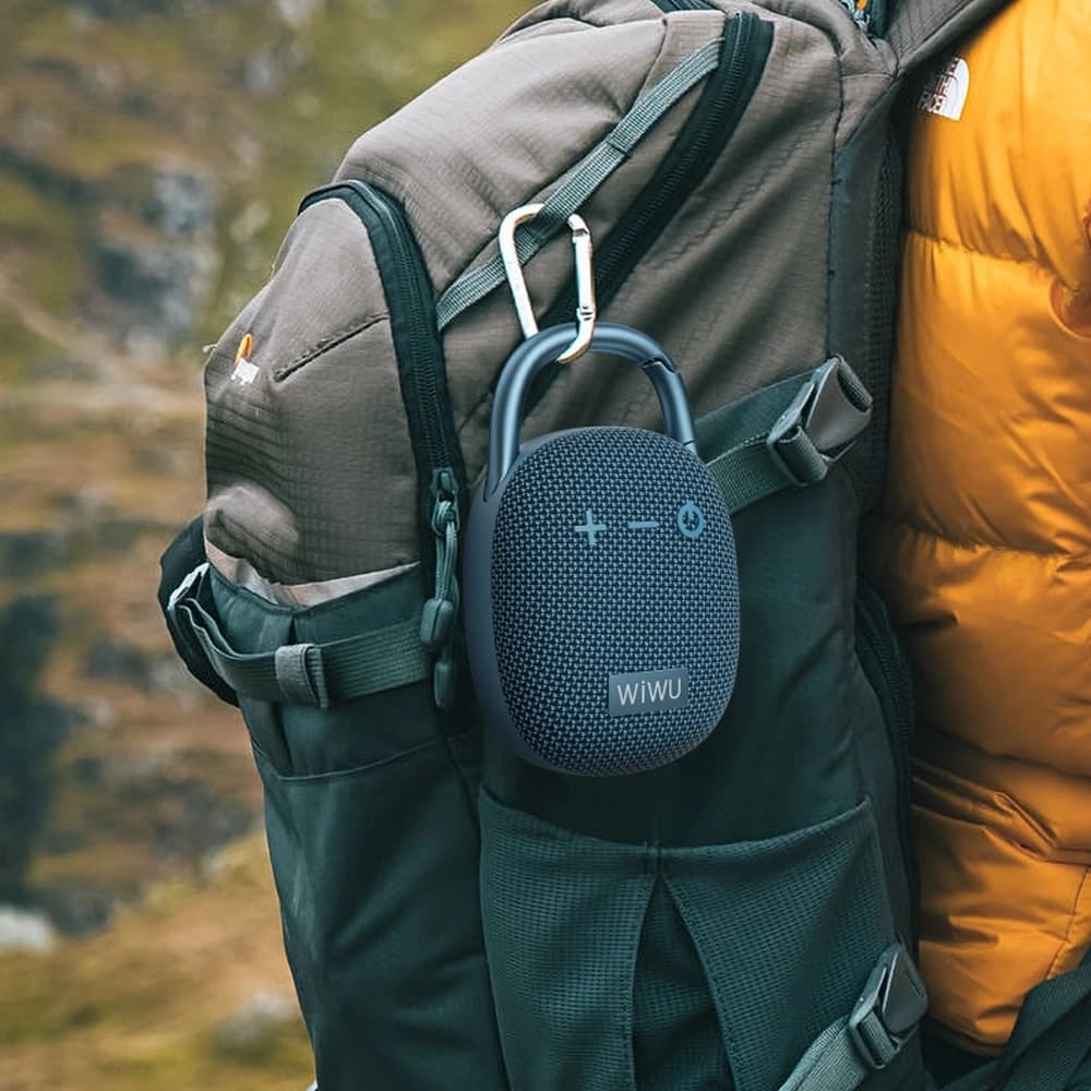 اسپیکر بلوتوثی شیائومی مدل WIWU Clip Fun Portable Wireless Speaker H3 — تصویر ۴