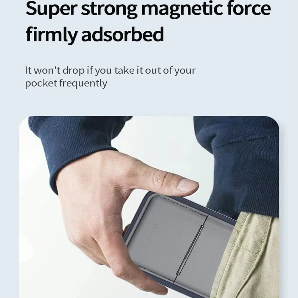 کیف کارت مگ سیف شیائومی مدل WIWU Mag Wallet MW-001 — تصویر ۷