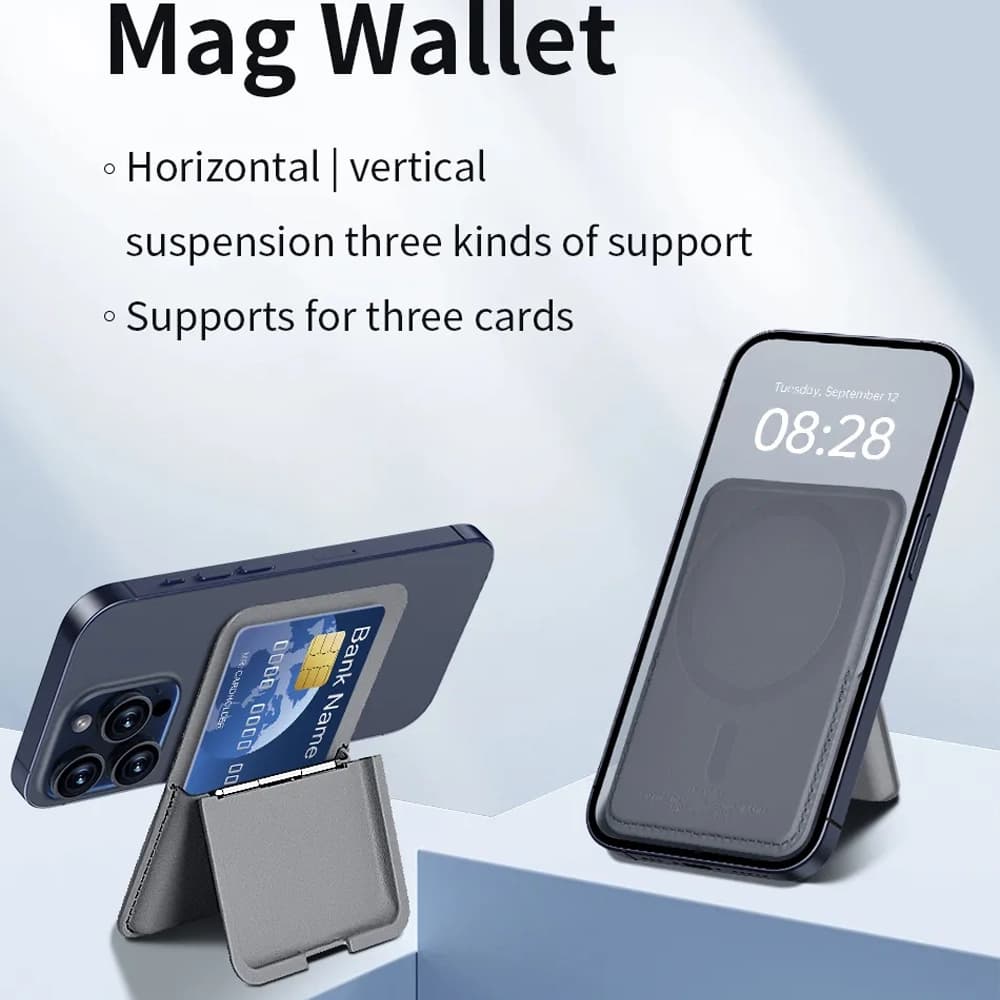 کیف کارت مگ سیف شیائومی مدل WIWU Mag Wallet MW-001 — تصویر ۶
