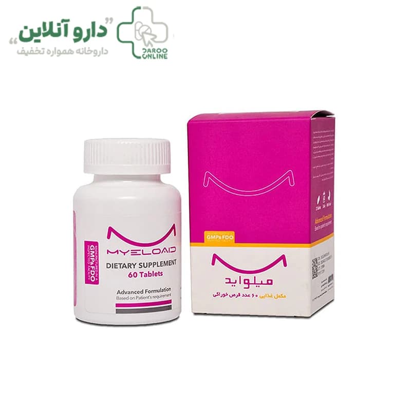 قرص میلواید نانو حیات دارو 60 عددی — تصویر ۷