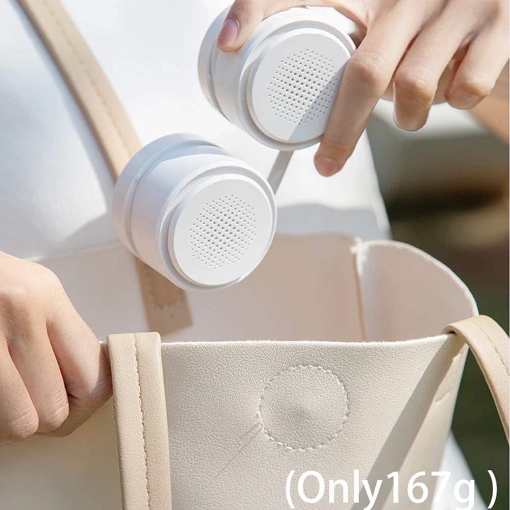 پنکه گردنی شیائومی مدل WIWU Twins Neck Fan WI-FS014 — تصویر ۳