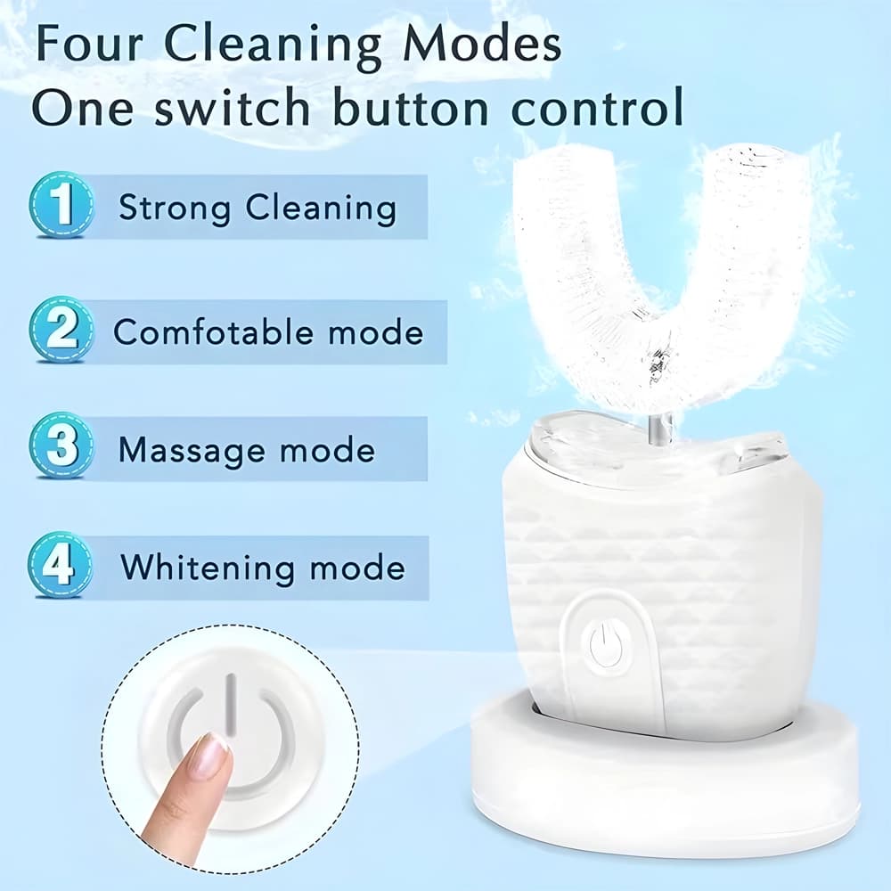 مسواک برقی اولتراسونیک هوشمند برایت کلین مدل Bright Clean Whitening-Fully Automatic Massage Whitening Toothbrush MY-116 — تصویر ۵