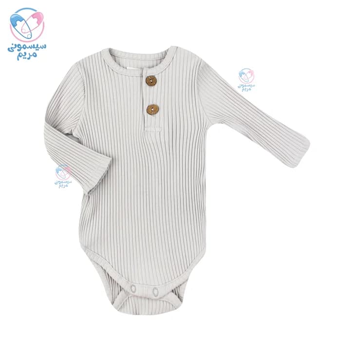 بادی آستین بلند کبریتی دو دکمه فلکسی Flexi 512003