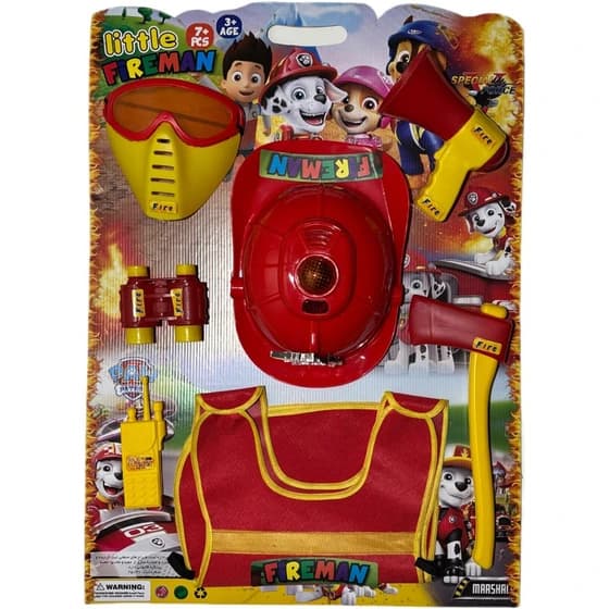 ست اسباب بازی 7 تکه فایرمن مدل fireman-set01