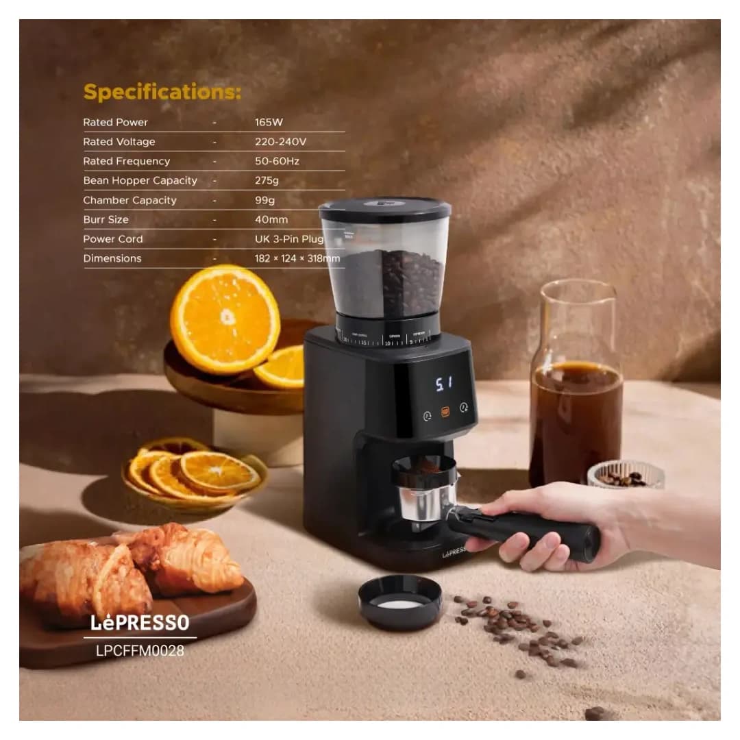 آسیاب قهوه لپرسو مدل Lepresso LPCFFM0028 — تصویر ۳