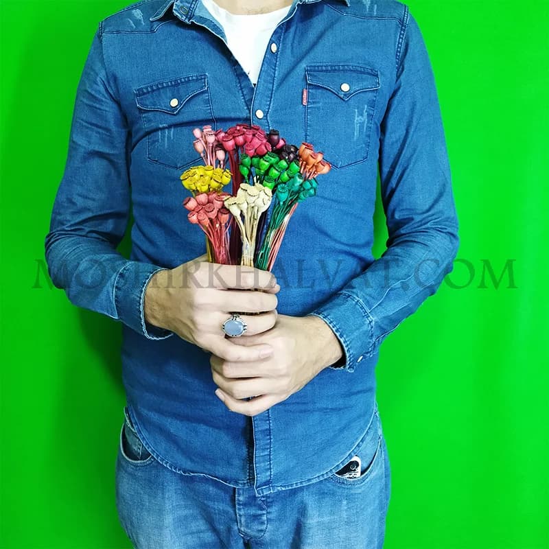 گل خشک مدل خشخاش ریز — تصویر ۵