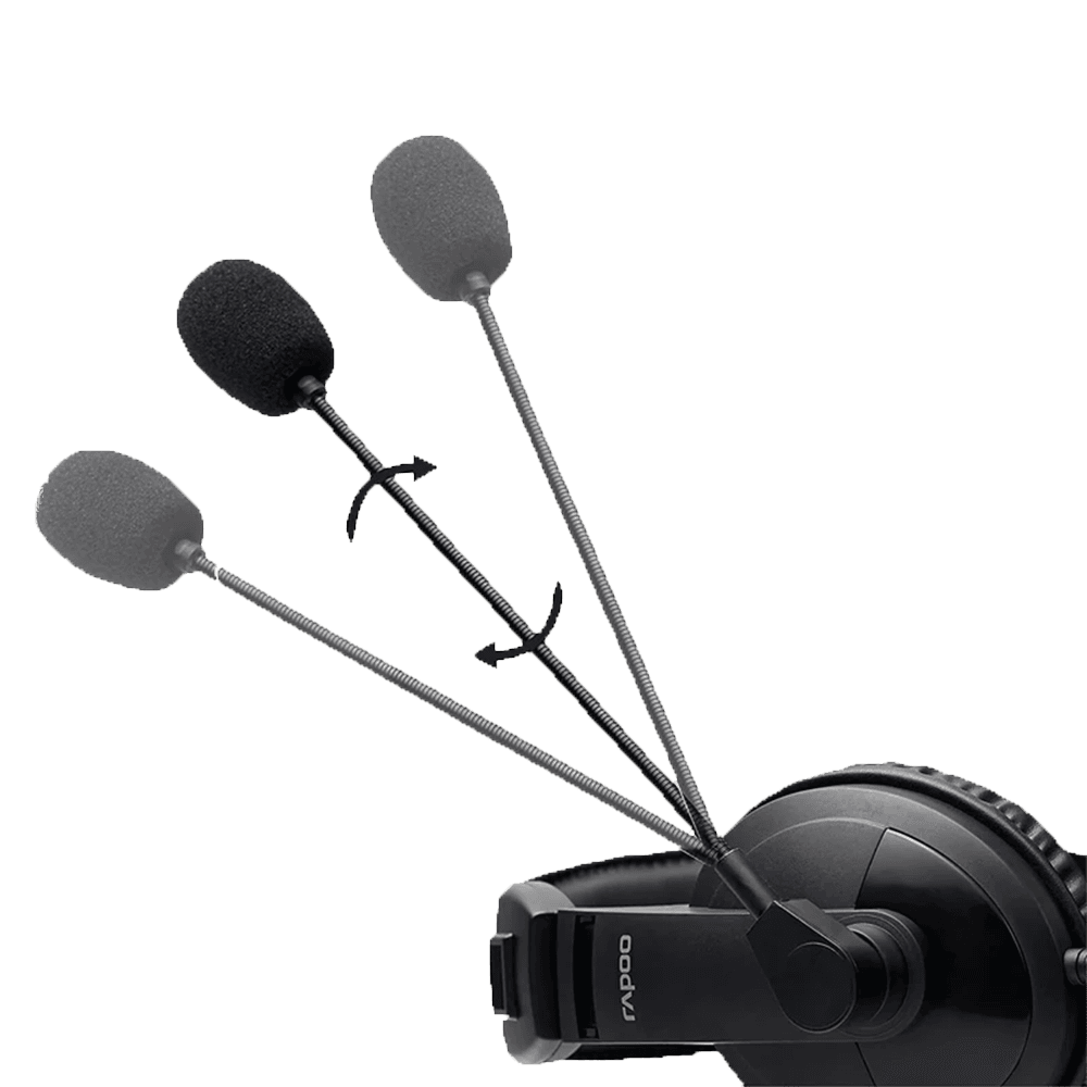 هدفون با سیم رپو مدل H150 STEREO — تصویر ۳