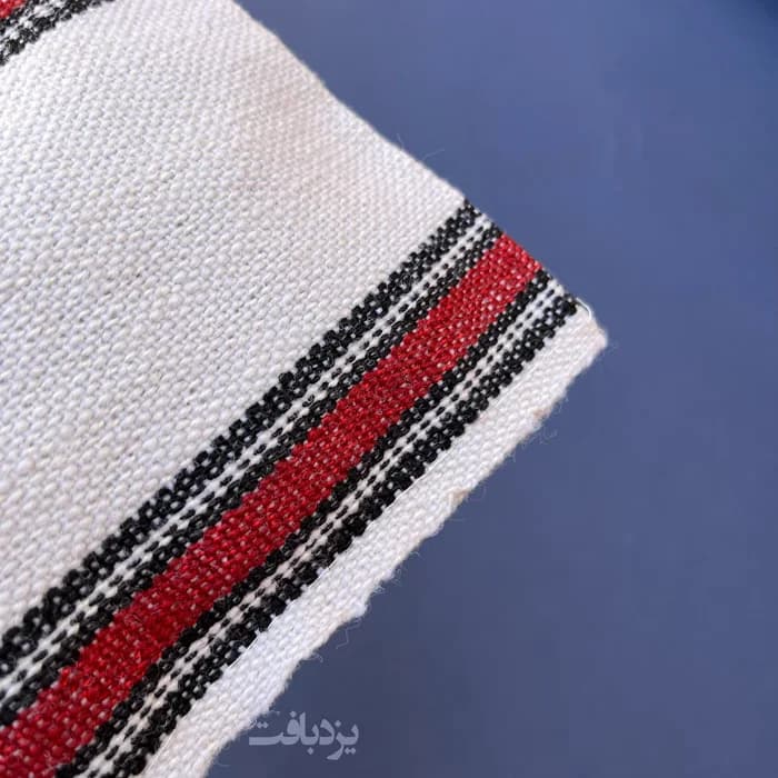 کیسه حمام مچی سنتی یزدی رنگ قرمز — تصویر ۳