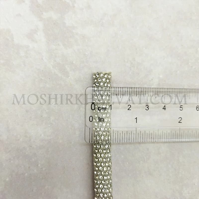 نوار نگین شکری 4 رج — تصویر ۵