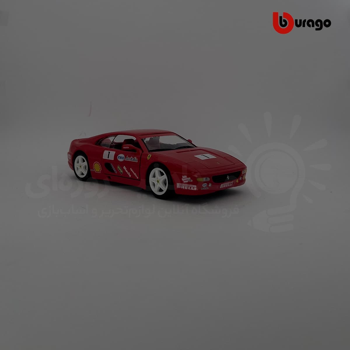 ماکت فلزی فراری F355 Challenge مقیاس 1:24