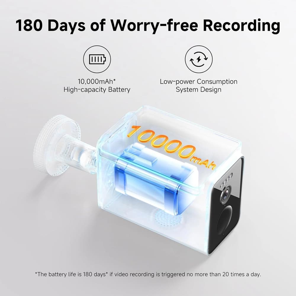 دوربین مدار بسته شیائومی مدل Xiaomi Solar Outdoor Camera BW400 Pro Set MJSXJ03BY — تصویر ۵