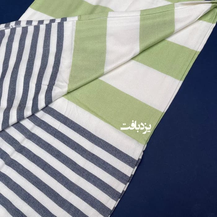 حوله استخری ابراهیمی طرح صنوبر رنگ سبز فسفری — تصویر ۲