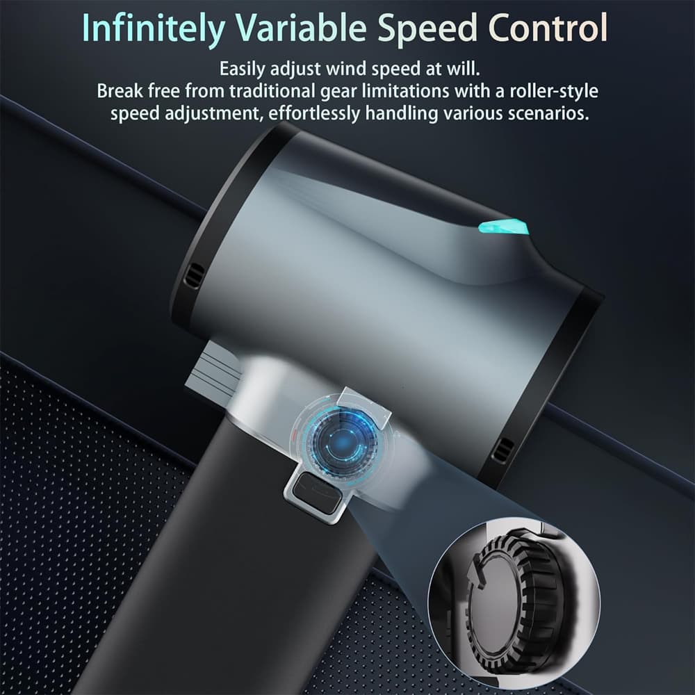 جت فن شارژی بوستر مدل Booster Handheld Portable Violent Turbofan TF64A2 — تصویر ۲