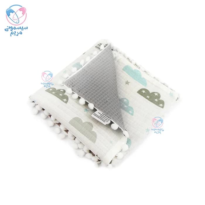 پتو دورپیچ نخی بلوت بیبی Bellot Baby 3001