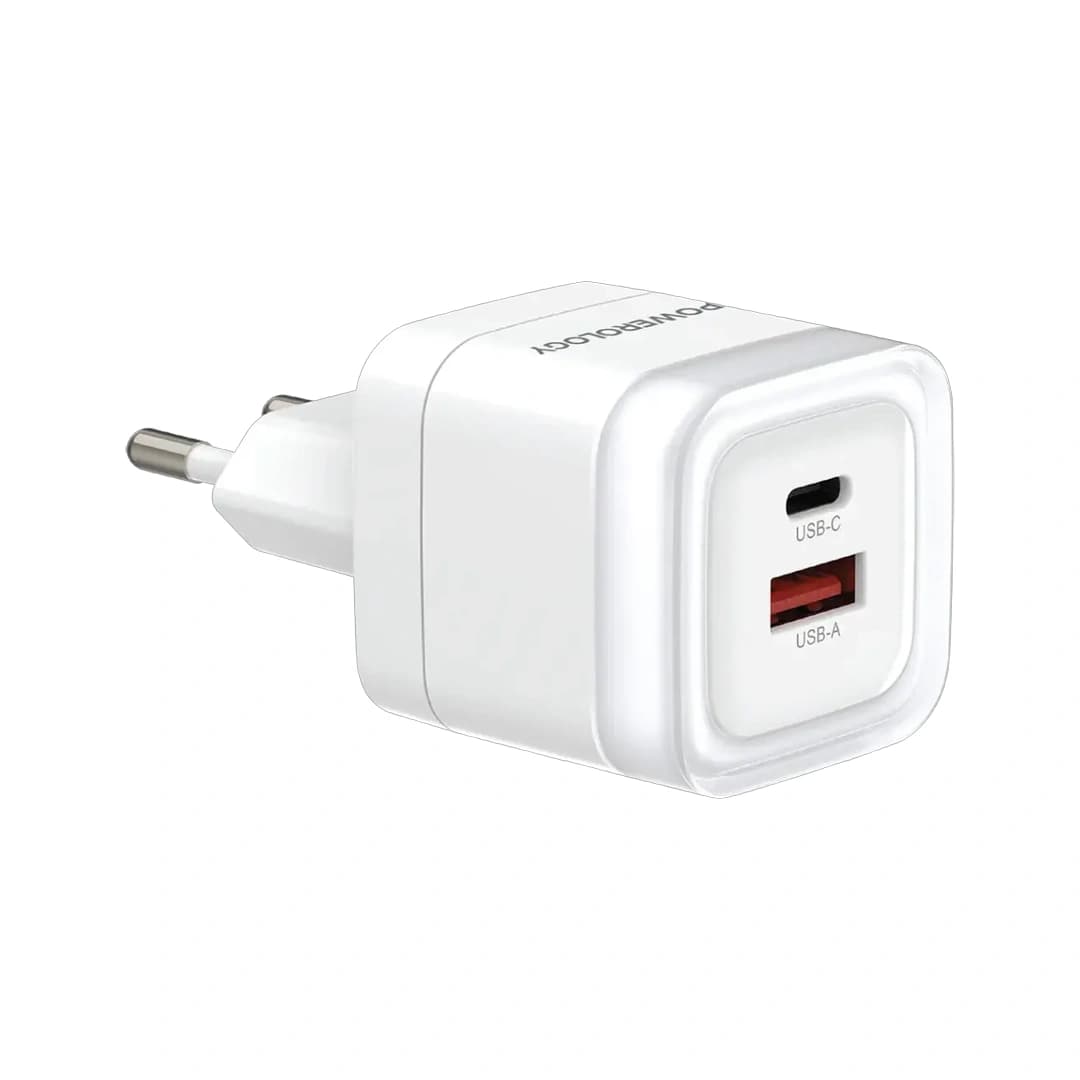 شارژر دیواری پاورولوژی مدل Powerology Lunex Fast Charger 35W