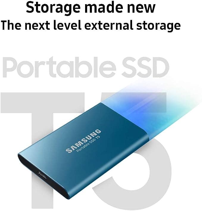 حافظه SSD اکسترنال سامسونگ مدل Portable SSD T5 ظرفیت 1 ترابایت — تصویر ۴