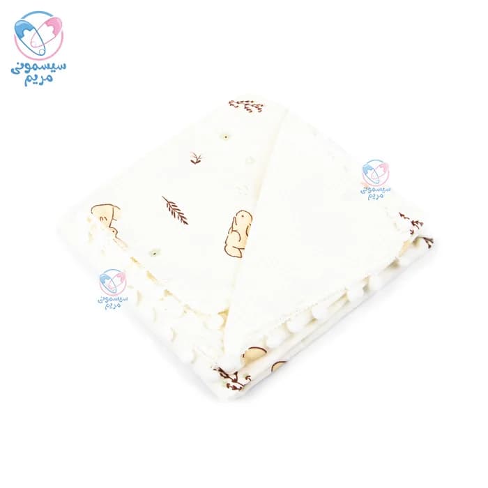 پتو دورپیچ نخی بلوت بیبی خرگوش Bellot Baby 3001