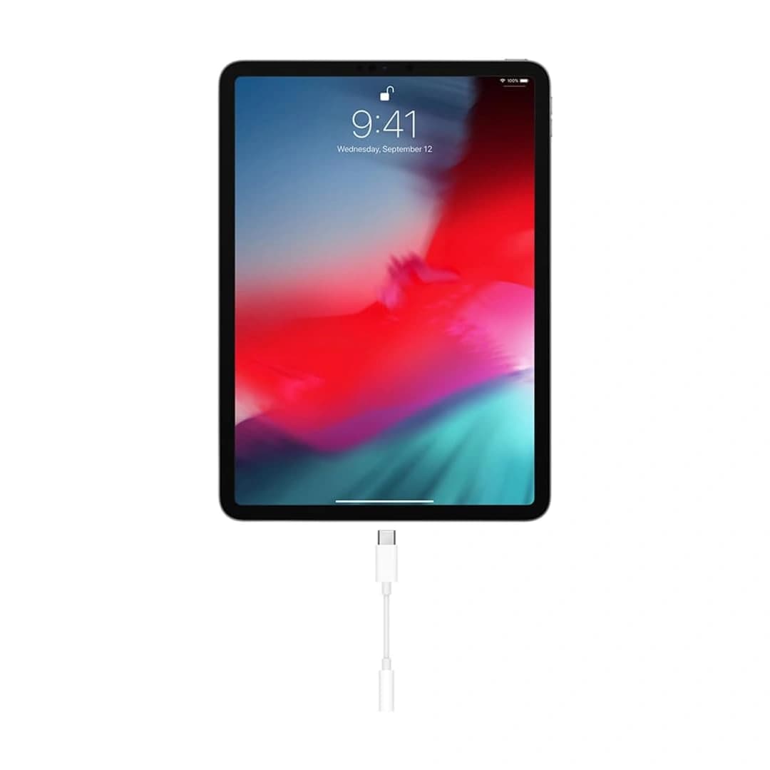 تبدیل تایپ سی به جک 3.5 اپل اصلی Apple Type-C To 3.5mm A2155 — تصویر ۴