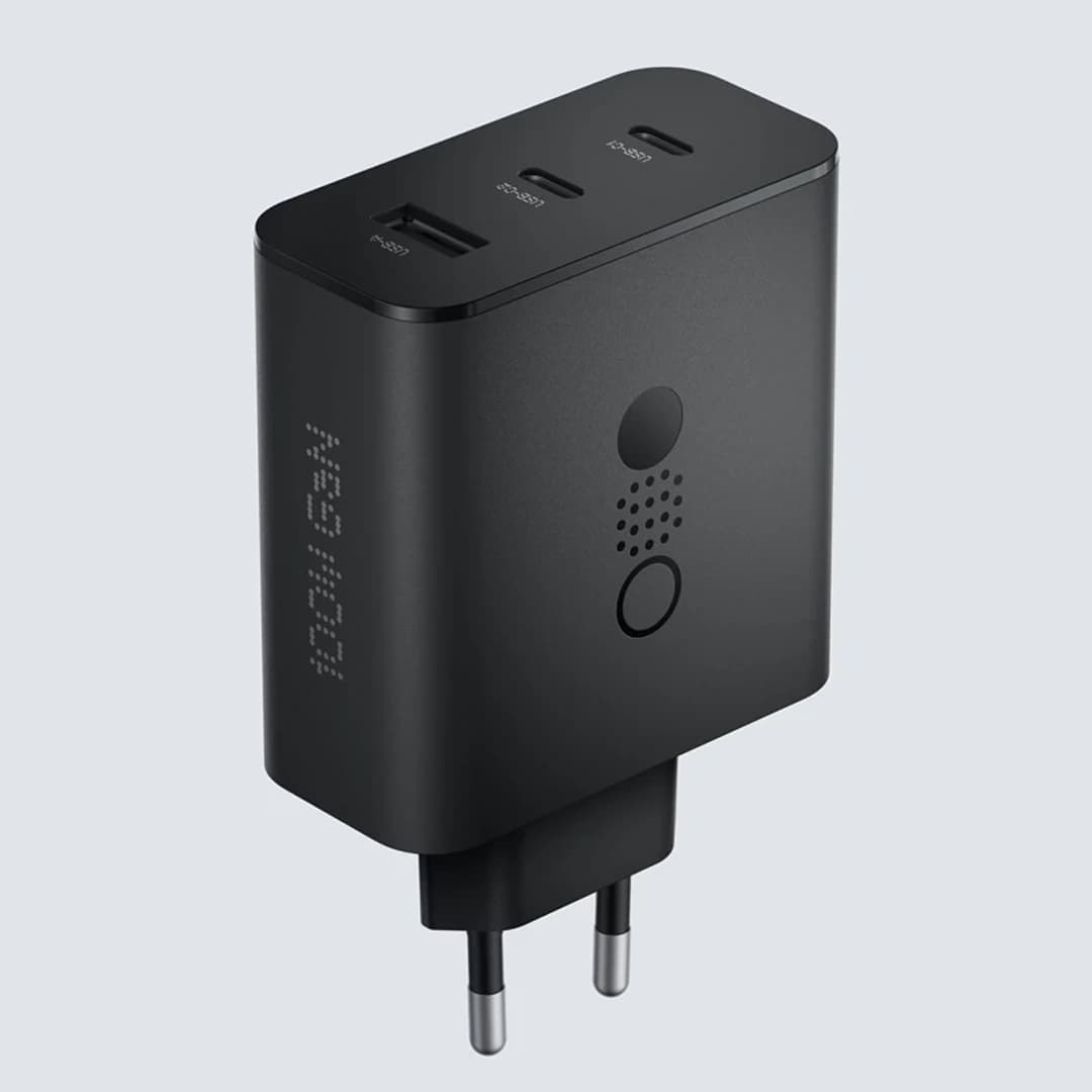 شارژر دیواری 100 وات سه پورت ناتینگ CMF Power GaN C349 با کابل USB-C — تصویر ۳
