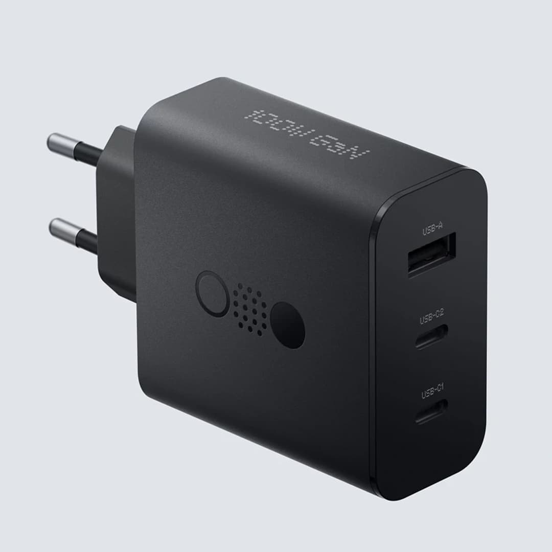 شارژر دیواری 100 وات سه پورت ناتینگ CMF Power GaN C349 با کابل USB-C — تصویر ۵