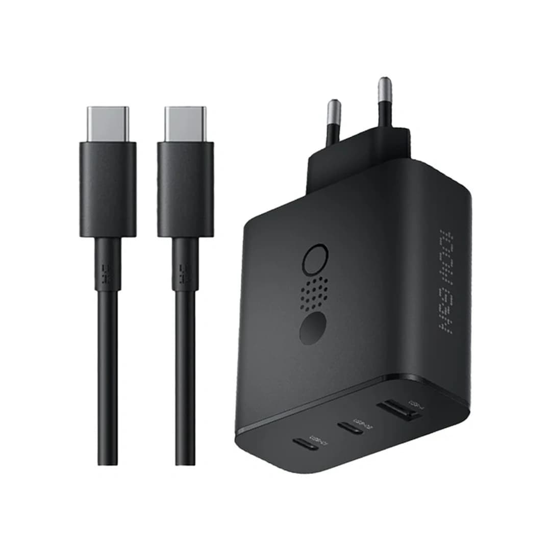 شارژر دیواری 100 وات سه پورت ناتینگ CMF Power GaN C349 با کابل USB-C