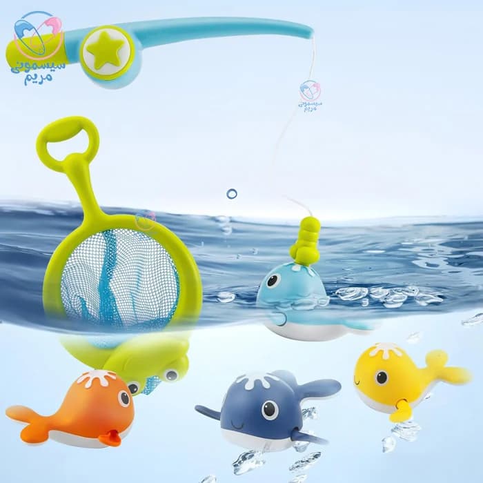 ست اسباب بازی حمام کونیگ کیدز وال و قورباغه Konig Kids 511 — تصویر ۲
