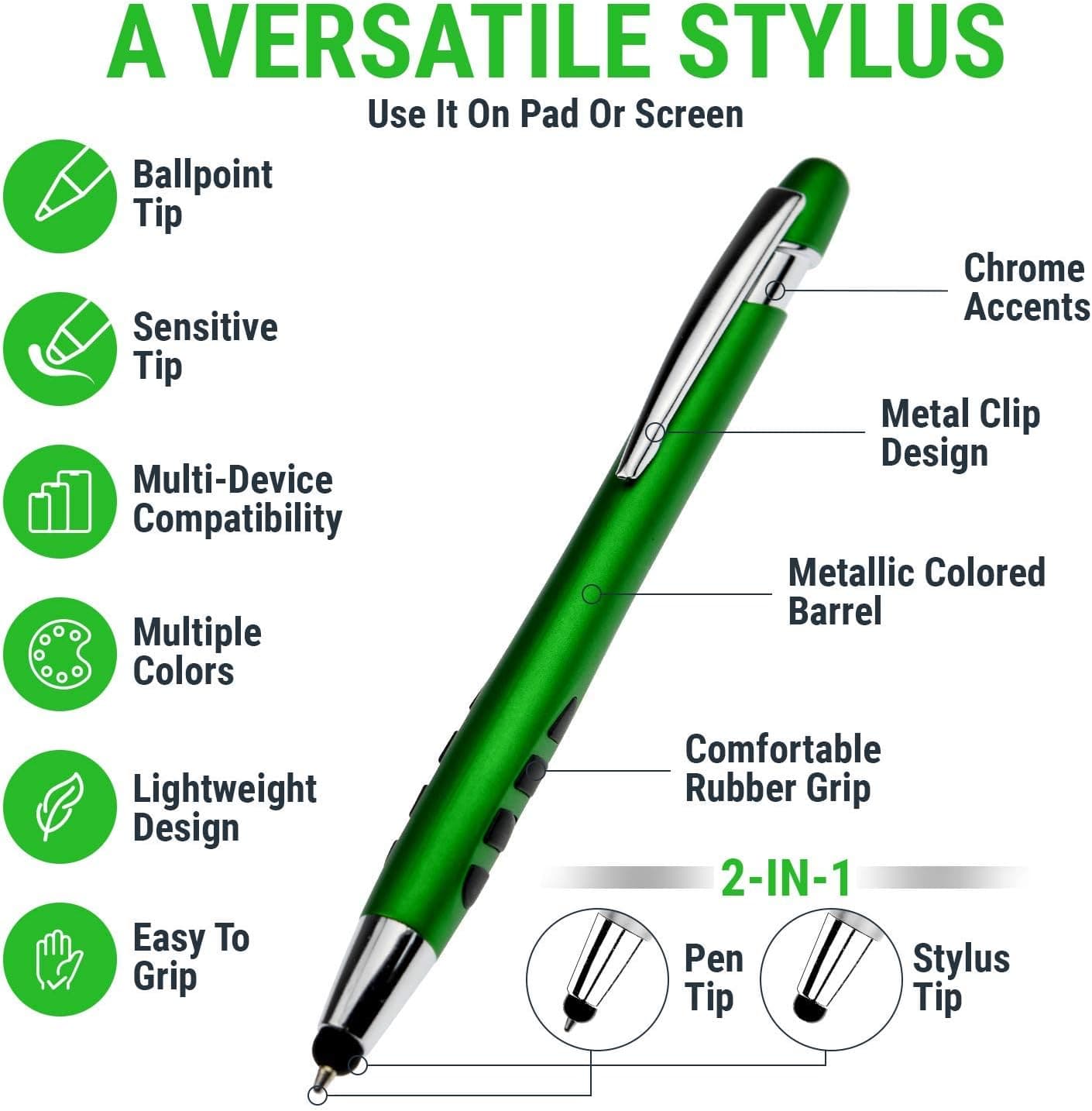 قلم لمسی به همراه نوک جوهری (دو منظوره) Sypen Stylus Pens 2 In 1 Touch Screen & Writing Pen Sensitive Stylus Tip — تصویر ۲