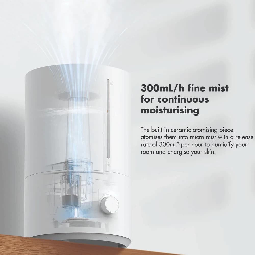 دستگاه بخور و رطوبت ساز سرد شيائومی مدل Mijia Smart Humidifier 2 Lite MJJSQ06DY — تصویر ۶