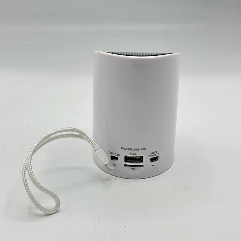 اسپیکر شارژی بلوتوثی و رادیو مدل ws-133 — تصویر ۵