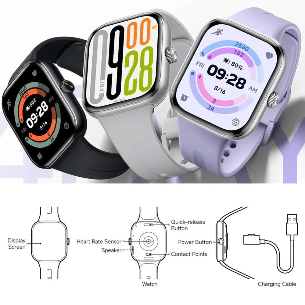 ساعت هوشمند شیائومی مدل Redmi Watch 5 M2462W1 — تصویر ۴