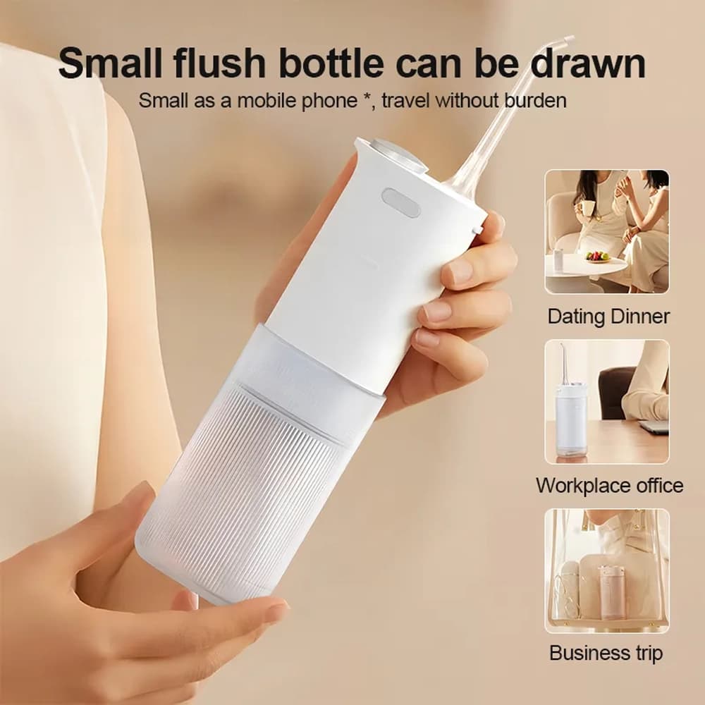 واتر جت و تمیزکننده دندان شیائومی مدل Mijia Electric Oral Irrigator F400 — تصویر ۴