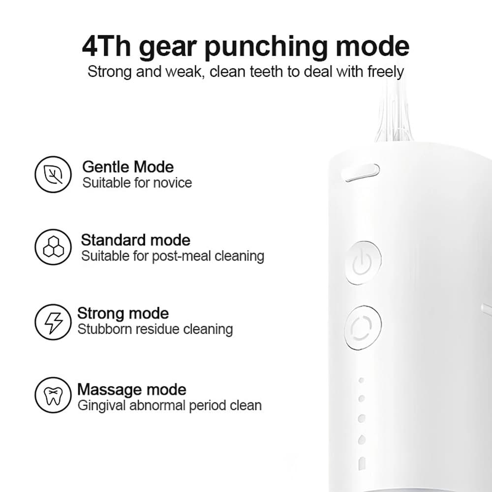 واتر جت و تمیزکننده دندان شیائومی مدل Mijia Electric Oral Irrigator F400 — تصویر ۶