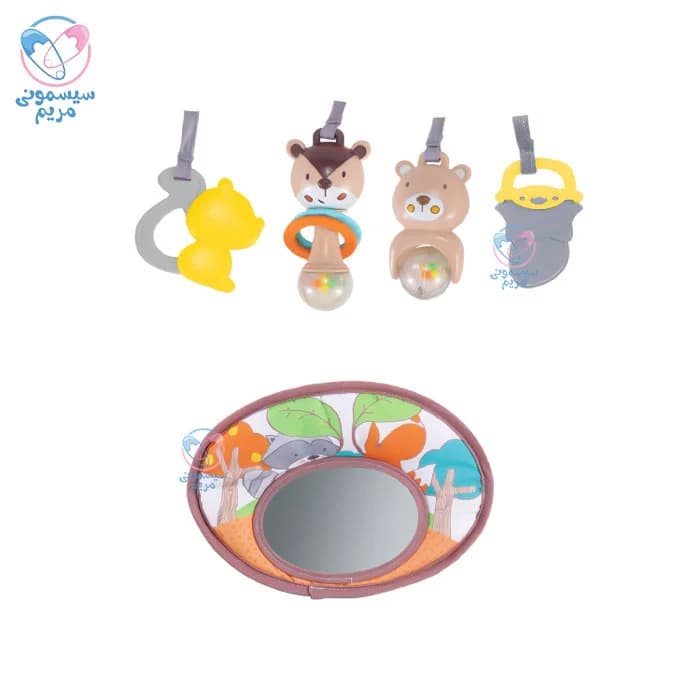 پلی جیم پیانویی کونیگ کیدز خرس و پروانه Konig Kids 63579 — تصویر ۴