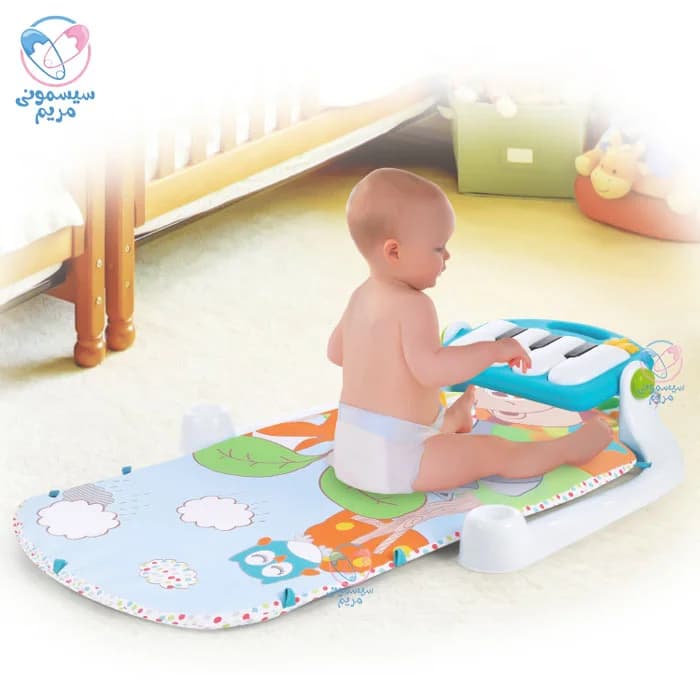 پلی جیم پیانویی کونیگ کیدز خرس و پروانه Konig Kids 63579 — تصویر ۳