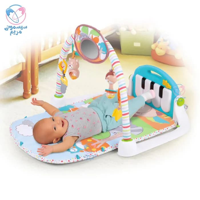 پلی جیم پیانویی کونیگ کیدز خرس و پروانه Konig Kids 63579 — تصویر ۲