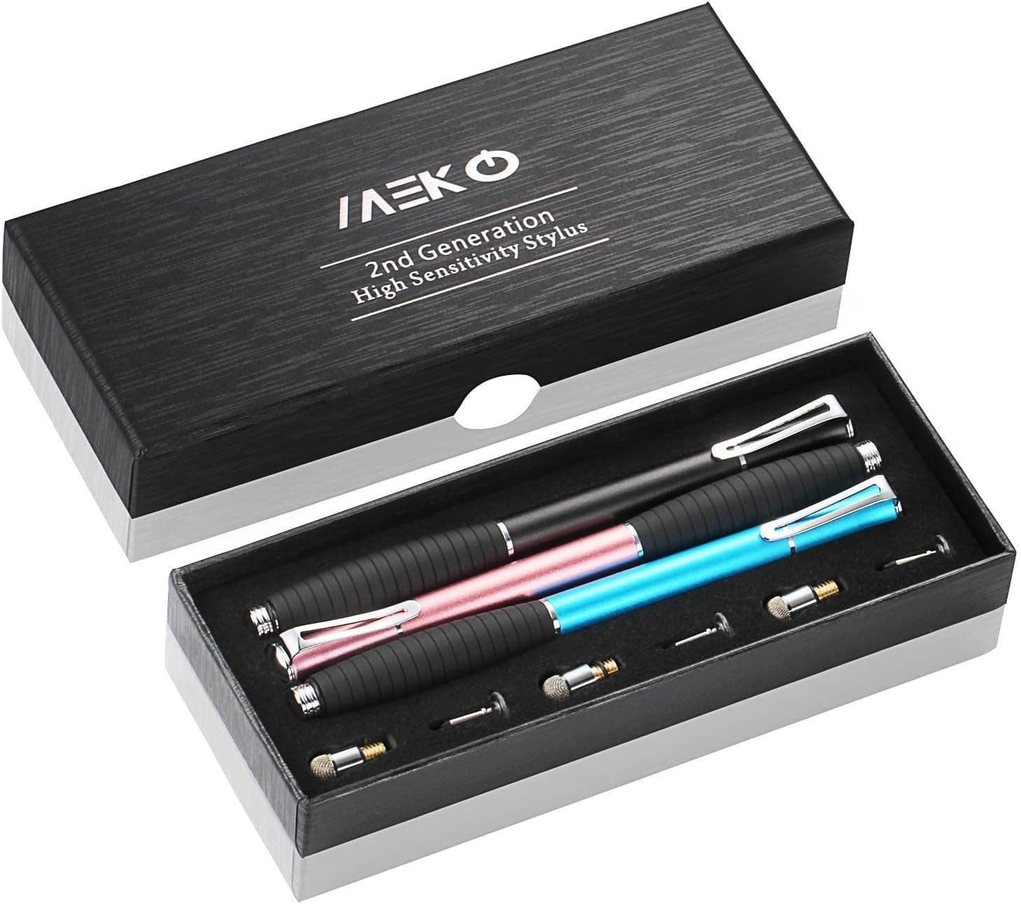 بسته 3 عددی قلم لمسی MEKO Universal Disc Style Touch Screen Pen for iPhone/iPad — تصویر ۸