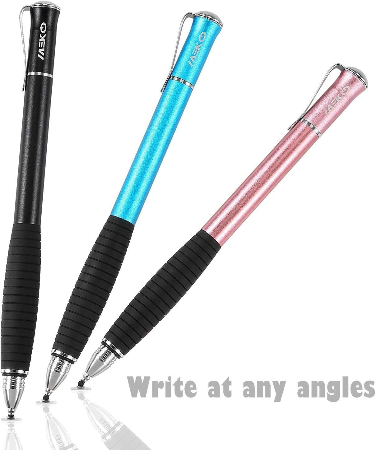 بسته 3 عددی قلم لمسی MEKO Universal Disc Style Touch Screen Pen for iPhone/iPad — تصویر ۷
