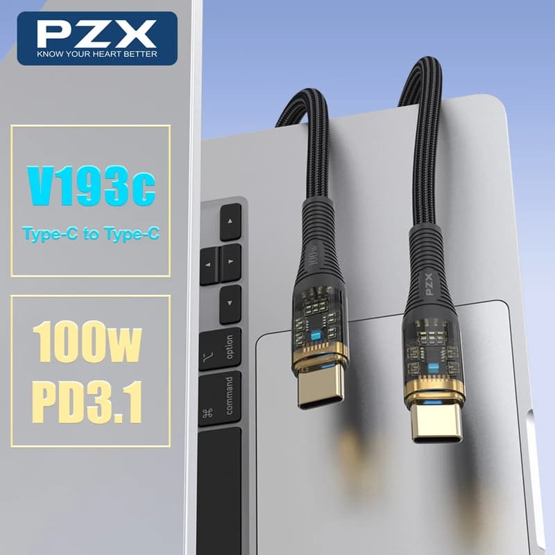کابل شارژ PZX V193c دوسر TYPE-c — تصویر ۵