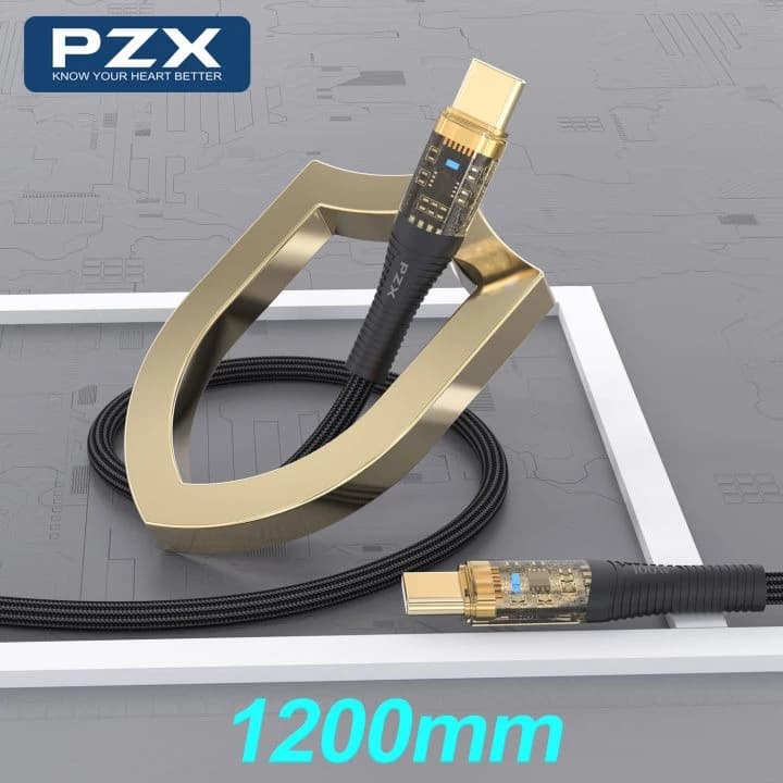 کابل شارژ PZX V193c دوسر TYPE-c — تصویر ۳
