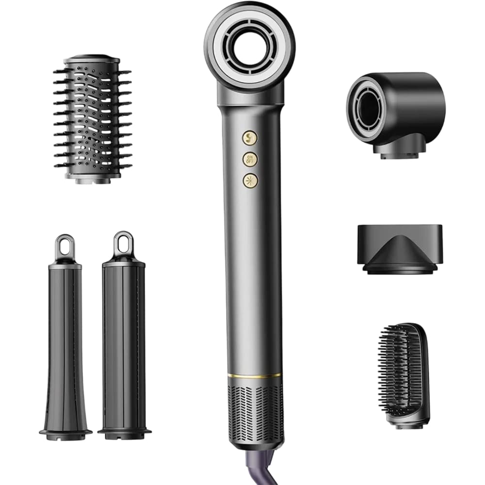 سشوار شیائومی مدل Bomidi Multifunctional hair stick 6 in 1 ZCY892-A — تصویر ۲