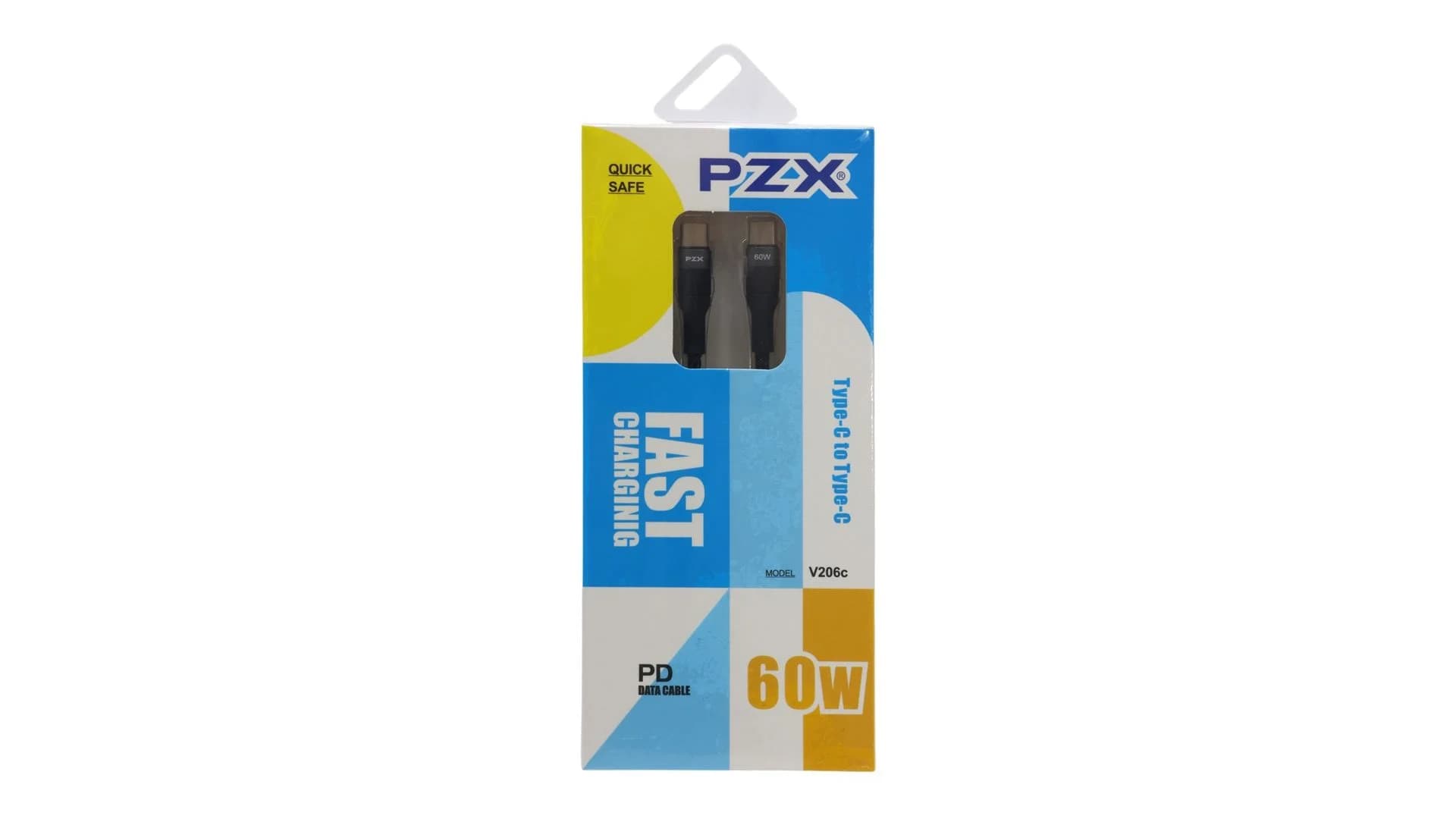 کابل شارژ PZX V206c دوسر TYPE-c — تصویر ۲