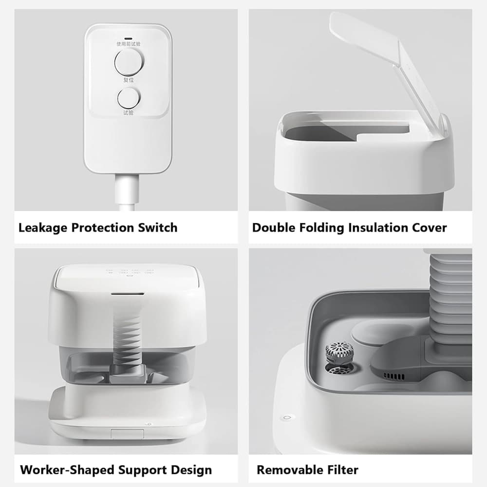 دستگاه شستشو و ماساژور هوشمند پا شیائومی مدل Mijia Smart Lift Foot Bath MIZ-Z1 — تصویر ۴