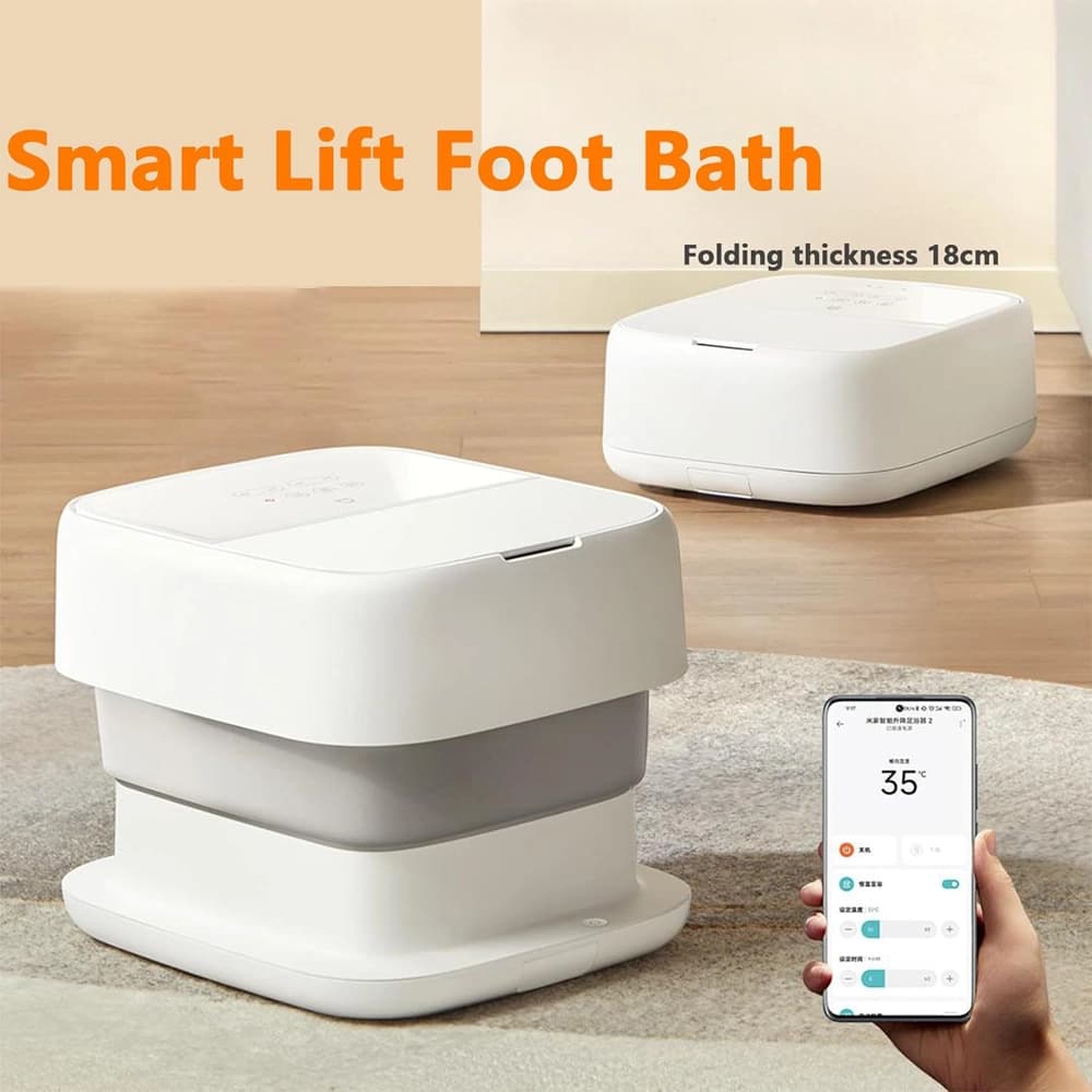 دستگاه شستشو و ماساژور هوشمند پا شیائومی مدل Mijia Smart Lift Foot Bath MIZ-Z1 — تصویر ۲