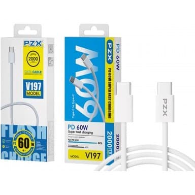 کابل شارژ PZX V197 دوسر TYPE-c
