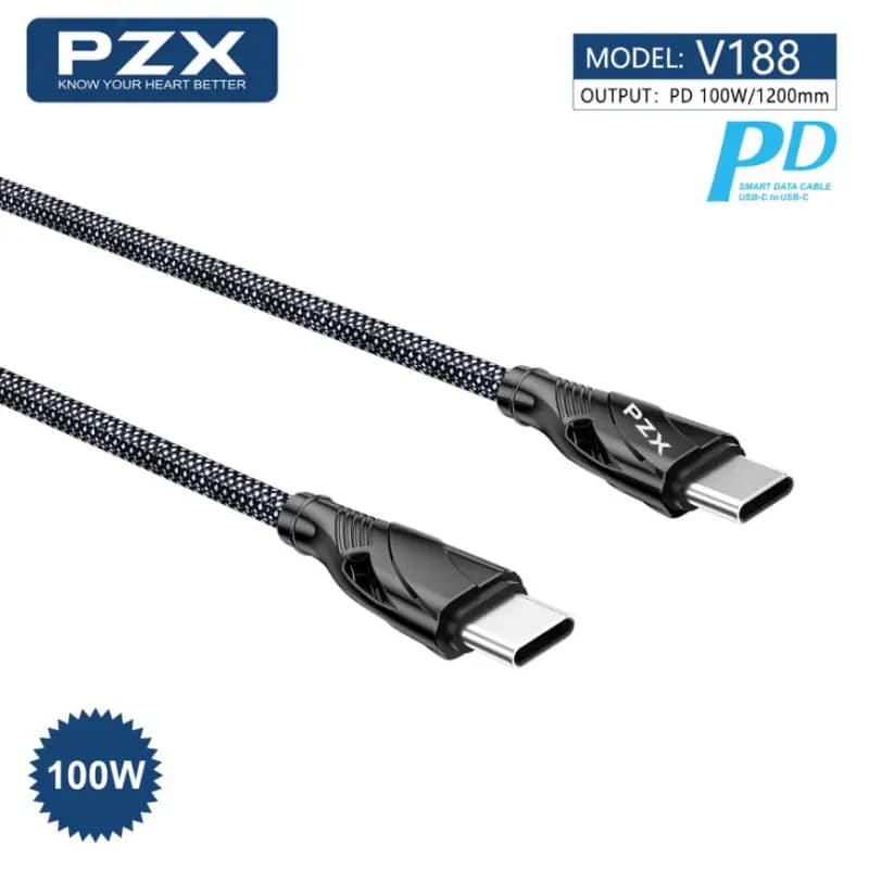 کابل شارژ PZX V188 دوسر TYPE-c — تصویر ۴