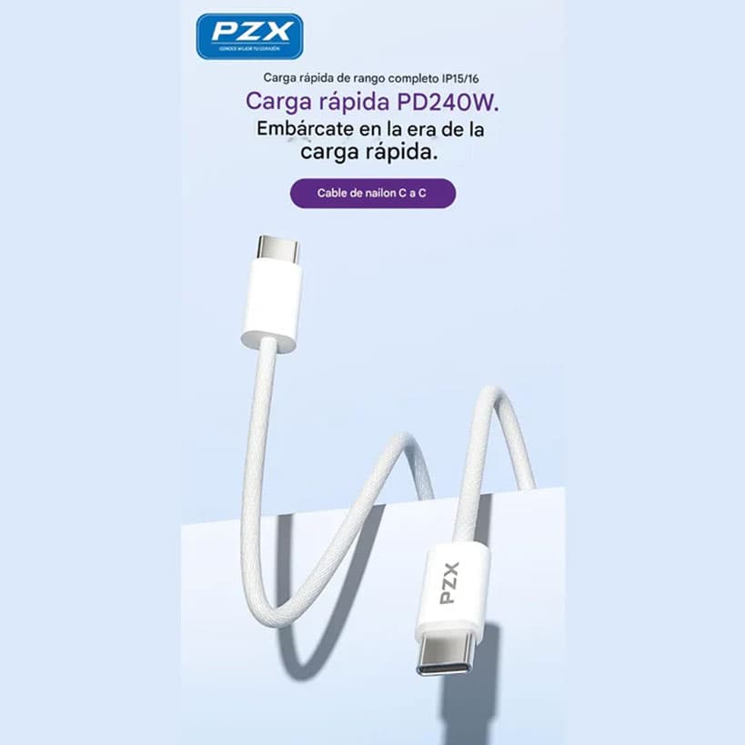 کابل شارژ PZX V198 دوسر TYPE-c — تصویر ۴