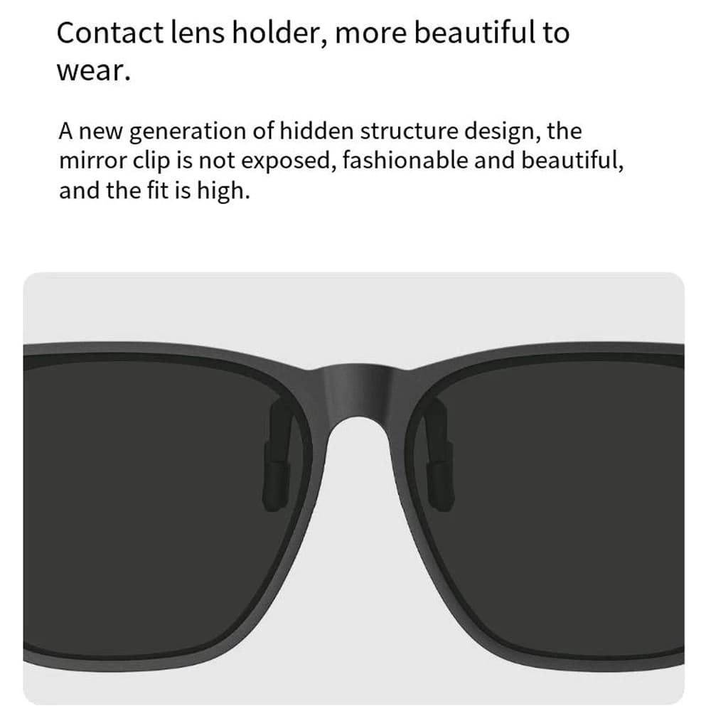 عينک آفتابی شيائومی مدل Mijia Polarized Clip On Sunglasses MJTA05LM — تصویر ۲